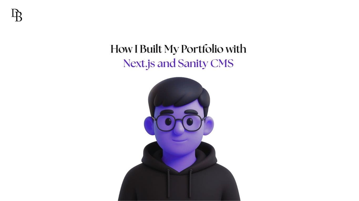 My new Next.js portfolio design
